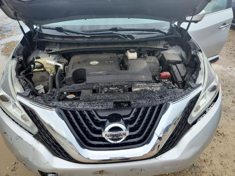 2015 Nissan Murano მანქანა იყიდება აუქციონზე, vin: 5N1AZ2MH4FN255652, აუქციონის ნომერი: 54549016