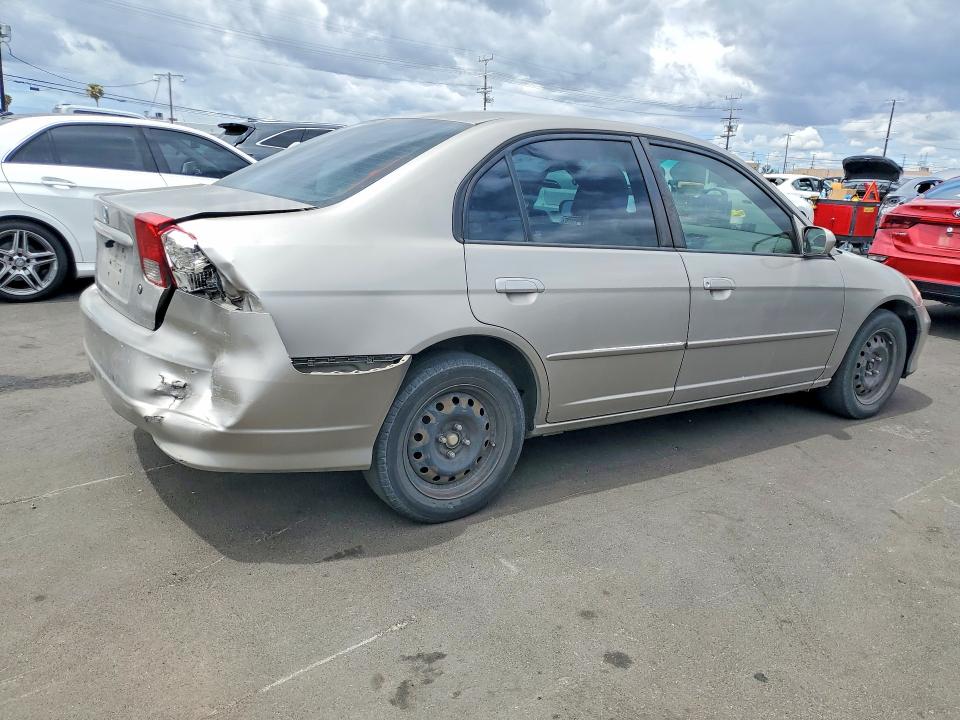 52424256 :رقم المزاد ، 2HGES16594H598990 vin ، 2004 Honda Civic 2d Dx مزاد بيع