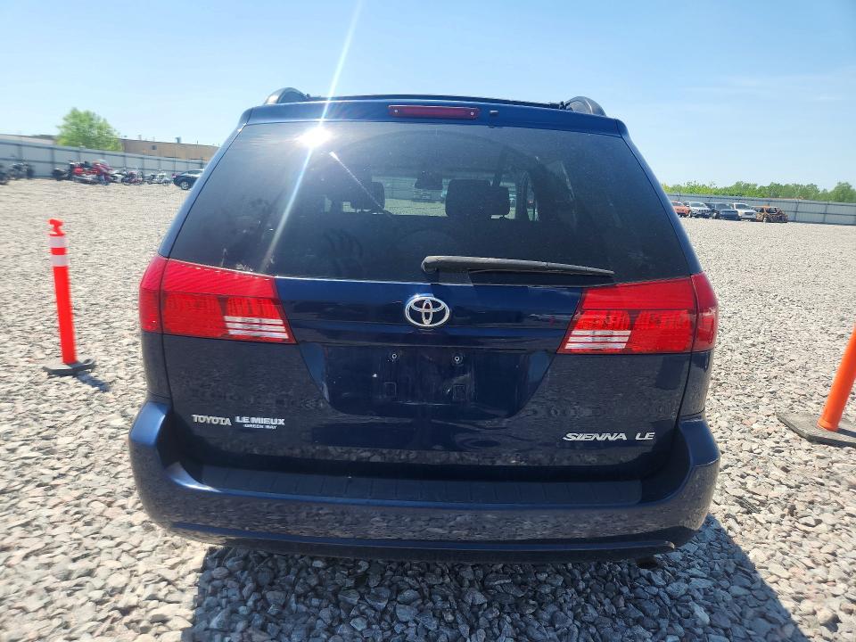 Продаж на аукціоні авто 2004 Toyota Sienna, vin: 5TDZA23C94S146390, номер лоту: 55125126