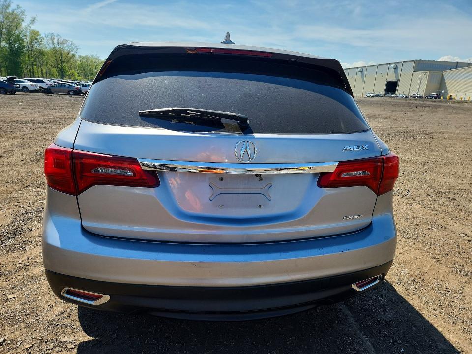 2016 Acura Mdx მანქანა იყიდება აუქციონზე, vin: 5FRYD4H49GB039136, აუქციონის ნომერი: 52370546