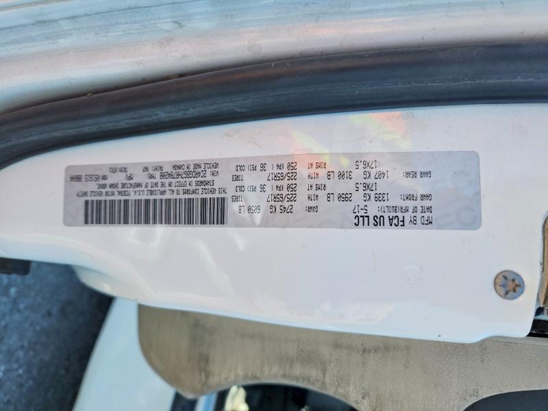 2017 Dodge Grand Caravan მანქანა იყიდება აუქციონზე, vin: 2C4RDGBG7HR784208, აუქციონის ნომერი: 53141616