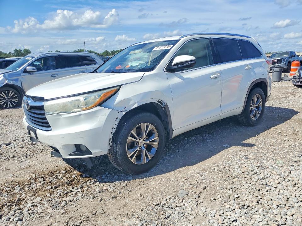 Продаж на аукціоні авто 2015 Toyota Highlander, vin: 5TDKKRFH7FS055197, номер лоту: 54897576