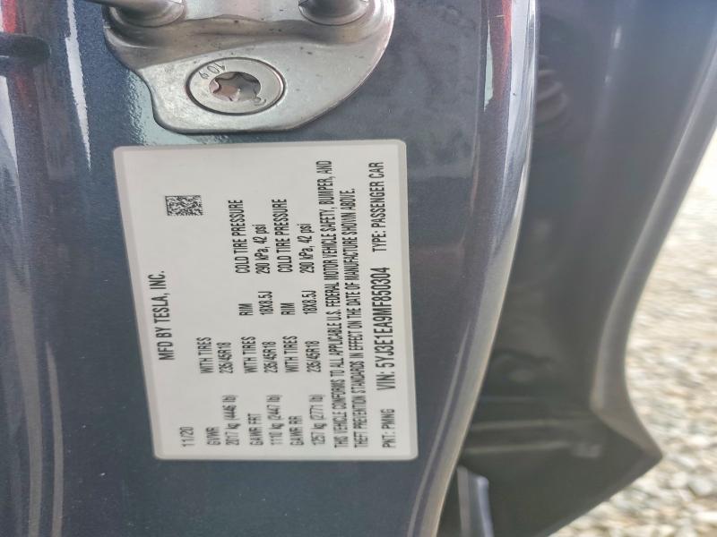 Aukcja sprzedaży 2021 Tesla Model 3, vin: 5YJ3E1EA9MF850304, numer aukcji: 52672566