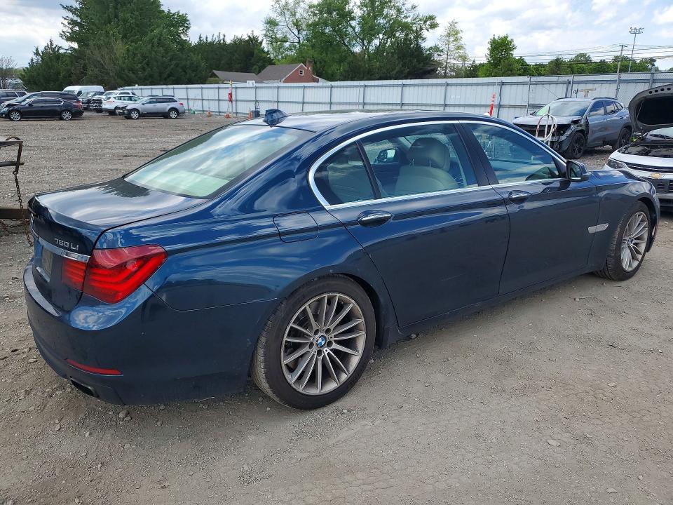 Продаж на аукціоні авто 2013 Bmw 750, vin: WBAYF8C52DD141283, номер лоту: 52934436