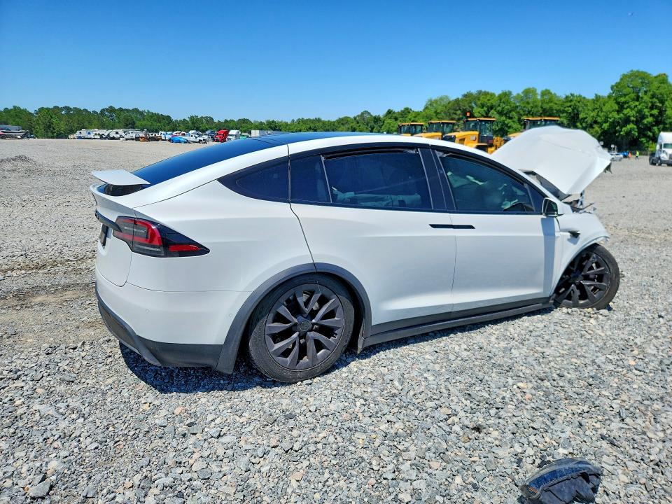 53884756 :رقم المزاد ، 7SAXCAE51NF357053 vin ، 2022 Tesla Model X مزاد بيع