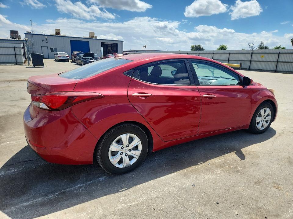 52198116 :رقم المزاد ، KMHDH4AE8GU542778 vin ، 2016 Hyundai Elantra مزاد بيع