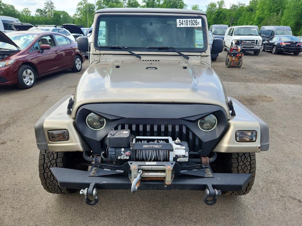 2005 Jeep Wrangler / Tj მანქანა იყიდება აუქციონზე, vin: 1J4FA44S65P355984, აუქციონის ნომერი: 54181926