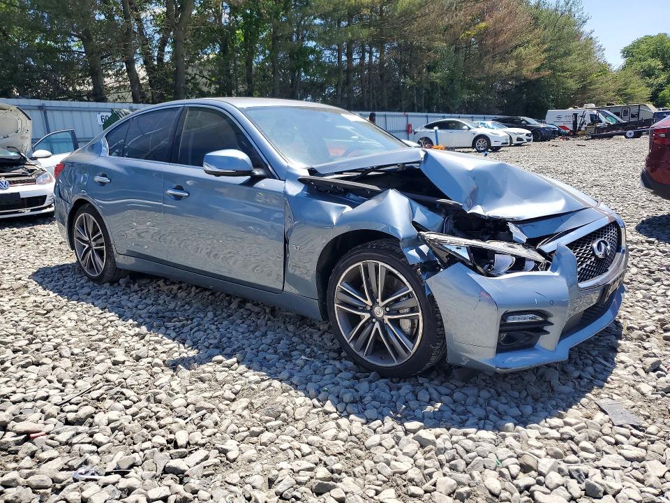 2014 Infiniti Q50 მანქანა იყიდება აუქციონზე, vin: JN1BV7AR2EM703523, აუქციონის ნომერი: 55670916