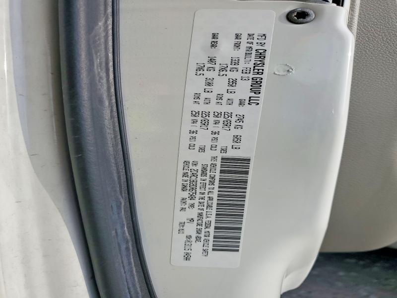 Aukcja sprzedaży 2013 Chrysler Town & Country, vin: 2C4RC1BG9DR675484, numer aukcji: 54543066