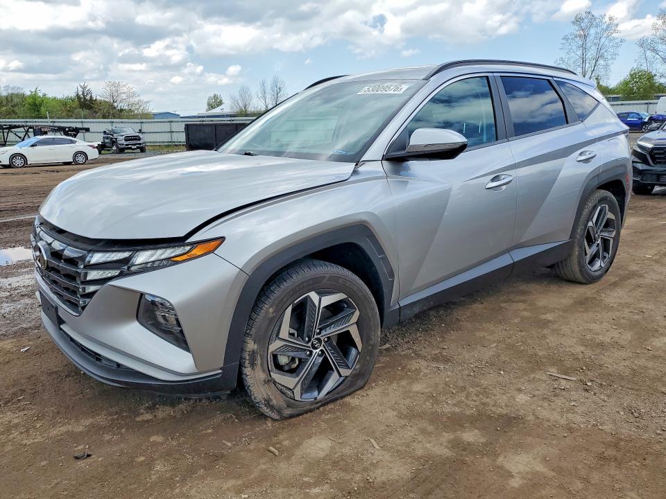 2022 Hyundai Tucson მანქანა იყიდება აუქციონზე, vin: 5NMJFCAE1NH079555, აუქციონის ნომერი: 53009576