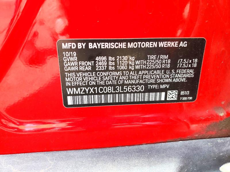Aukcja sprzedaży 2020 Mini Cooper, vin: WMZYX1C08L3L56330, numer aukcji: 54224266