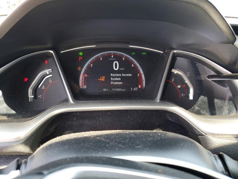 2019 Honda Civic მანქანა იყიდება აუქციონზე, vin: 2HGFC2F84KH502388, აუქციონის ნომერი: 53641676