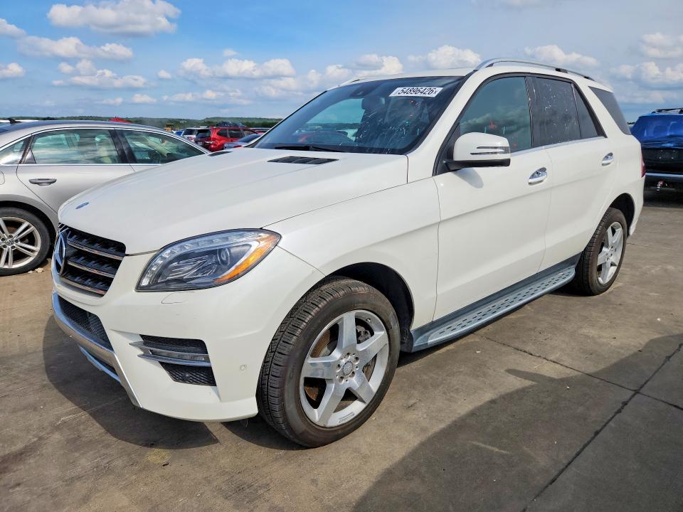 2013 Mercedes-benz Ml მანქანა იყიდება აუქციონზე, vin: 4JGDA7DB4DA100925, აუქციონის ნომერი: 54896426