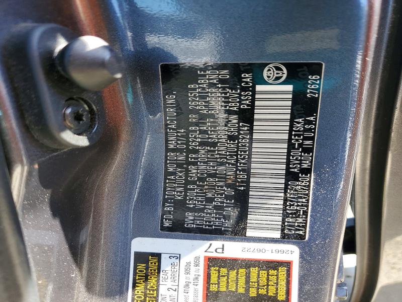 Aukcja sprzedaży 2014 Toyota Camry, vin: 4T1BF1FK5EU362147, numer aukcji: 55268616