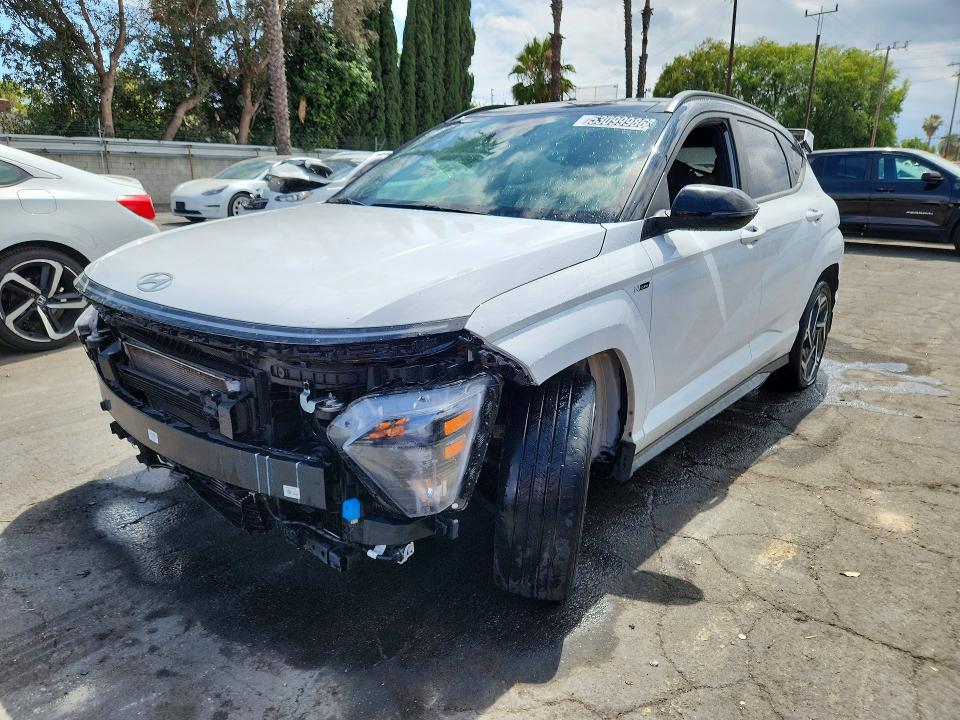 2024 Hyundai Kona მანქანა იყიდება აუქციონზე, vin: KM8HA3A32RU058462, აუქციონის ნომერი: 53099986
