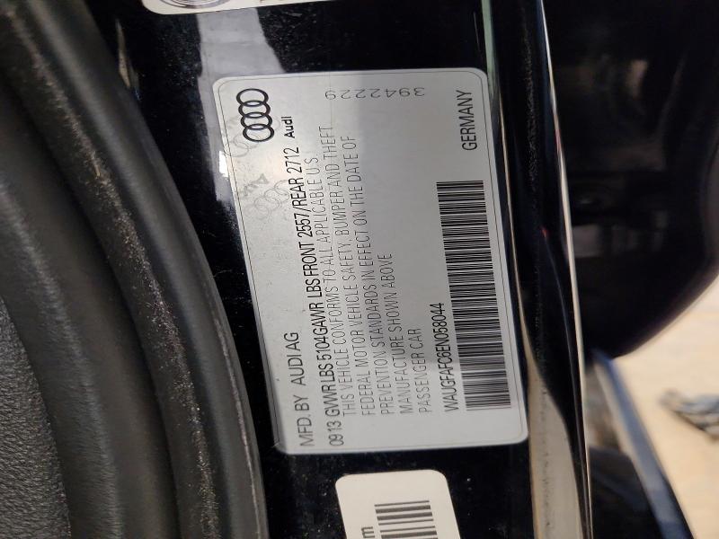 Aukcja sprzedaży 2014 Audi A6, vin: WAUGFAFC6EN058044, numer aukcji: 53547316