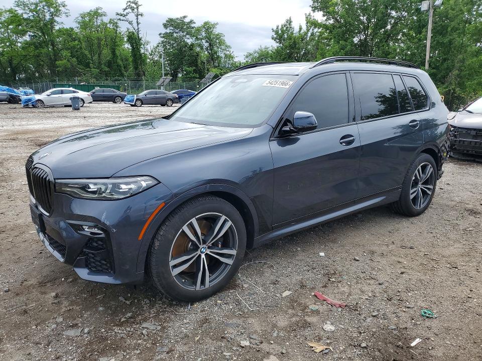 Продаж на аукціоні авто 2022 Bmw X7, vin: 5UXCW2C01N9K38718, номер лоту: 54251966