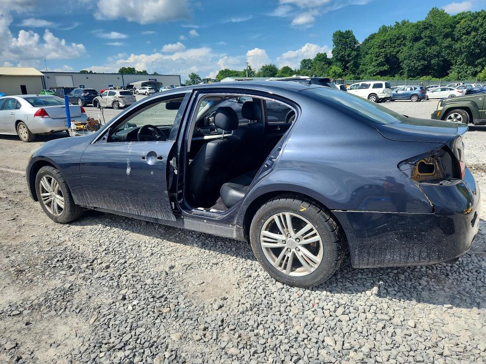 2011 Infiniti G25 Sedan მანქანა იყიდება აუქციონზე, vin: JN1DV6AR1BM450323, აუქციონის ნომერი: 54978696