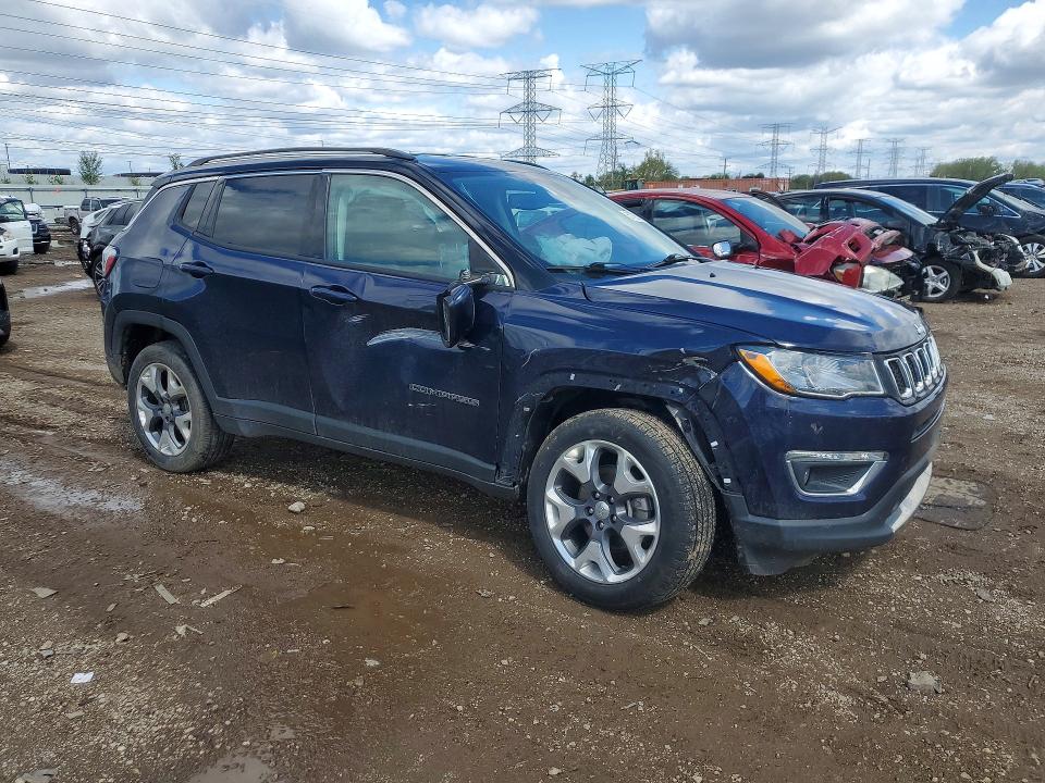 51793676 :رقم المزاد ، 3C4NJDCB1MT595392 vin ، 2021 Jeep Compass مزاد بيع