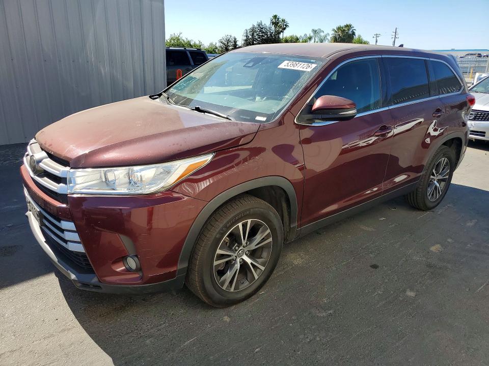 Продажа на аукционе авто 2019 Toyota Highlander, vin: 5TDZZRFH8KS331343, номер лота: 53981126