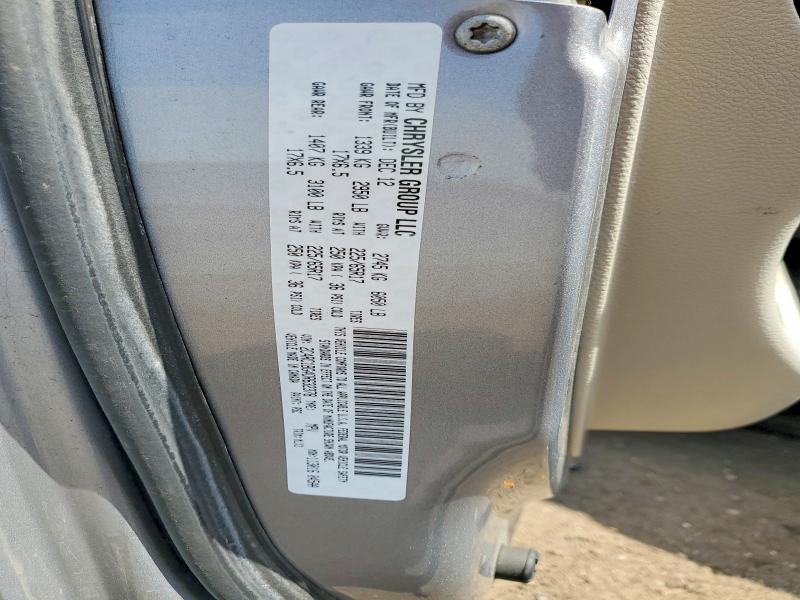 53095806 :رقم المزاد ، 2C4RC1BG4DR632378 vin ، 2013 Chrysler Town & Country مزاد بيع