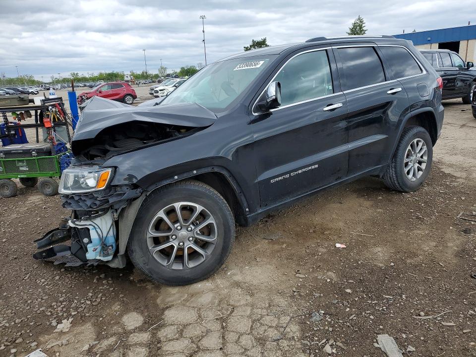 53390656 :رقم المزاد ، 1C4RJFBG6FC663808 vin ، 2015 Jeep Grand Cherokee مزاد بيع