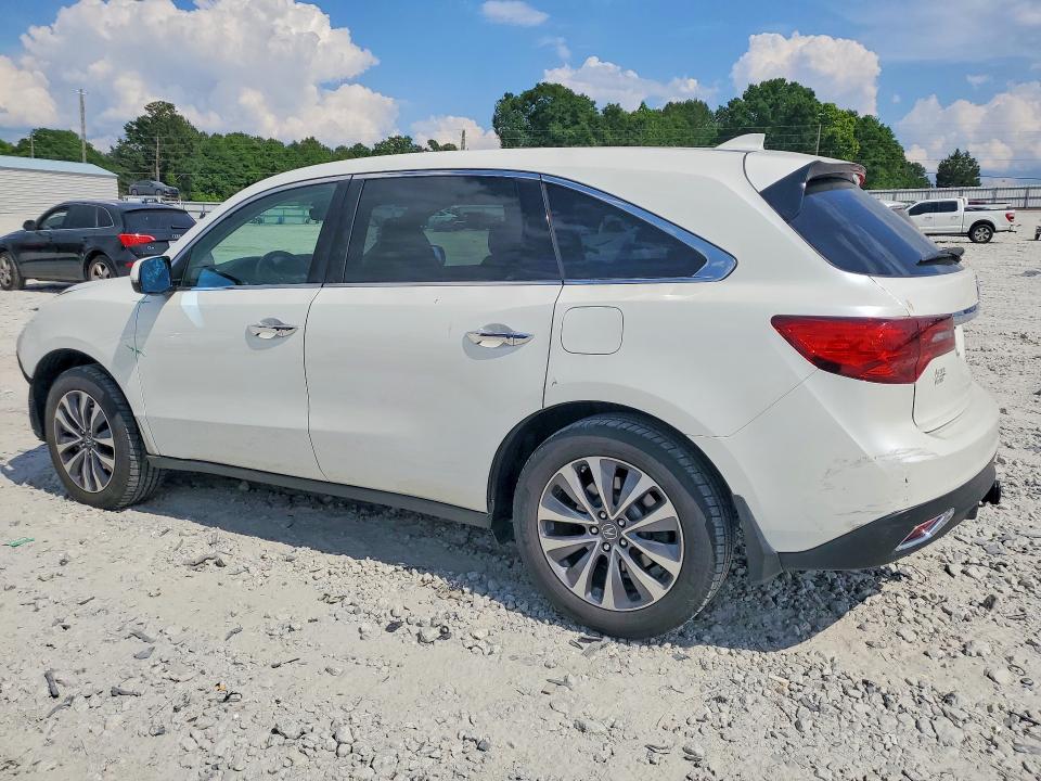 53952906 :رقم المزاد ، 5FRYD3H45GB001851 vin ، 2016 Acura Mdx مزاد بيع