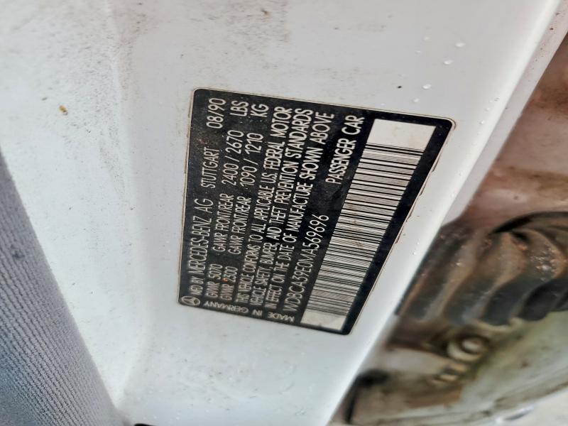 Продажа на аукционе авто 1991 Mercedes-benz 560, vin: WDBCA39E0MA569696, номер лота: 53843156