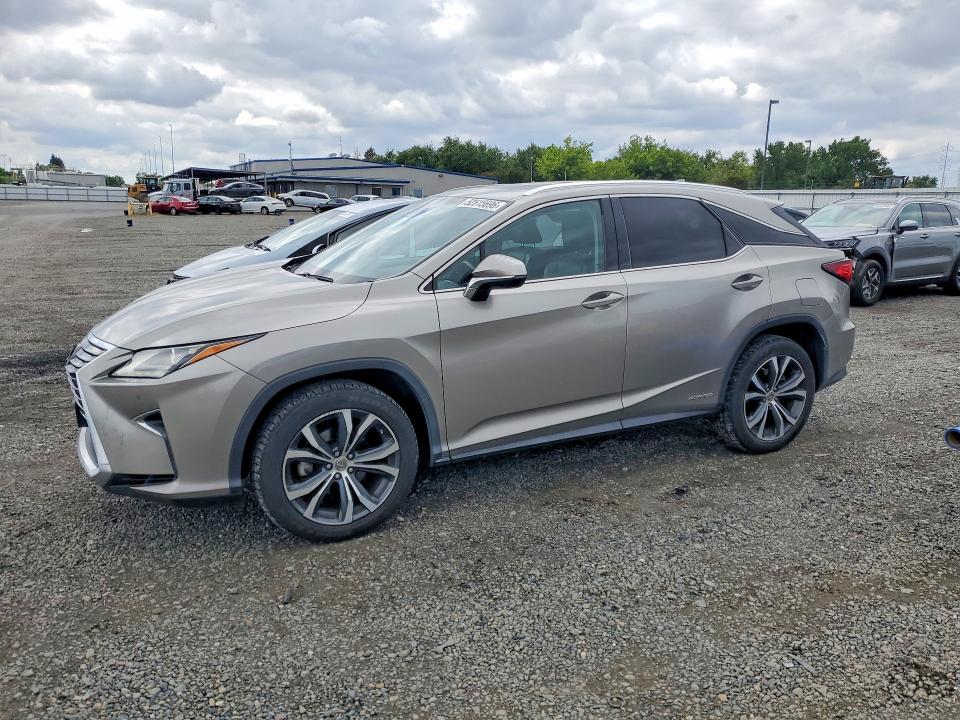 52515696 :رقم المزاد ، 2T2BGMCA7HC019920 vin ، 2017 Lexus Rx 450h مزاد بيع
