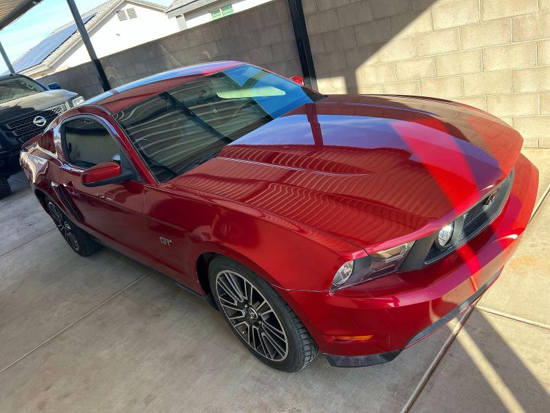 55025306 :رقم المزاد ، 1ZVBP8CH9A5118120 vin ، 2010 Ford Mustang مزاد بيع