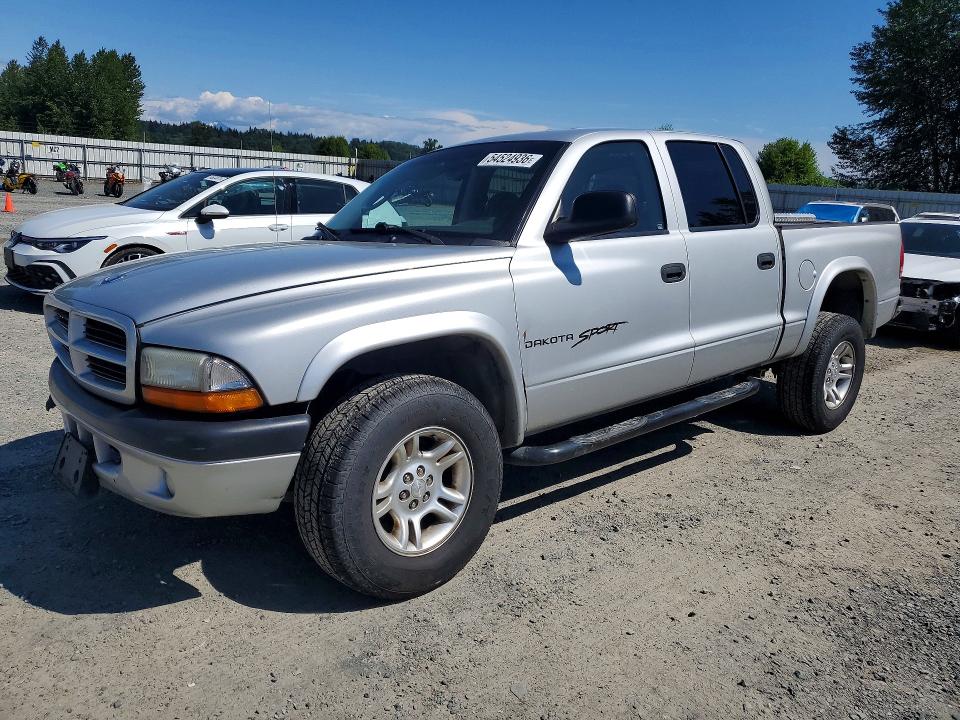 2001 Dodge Dakota მანქანა იყიდება აუქციონზე, vin: 1B7HG2ANX1S267866, აუქციონის ნომერი: 54524936
