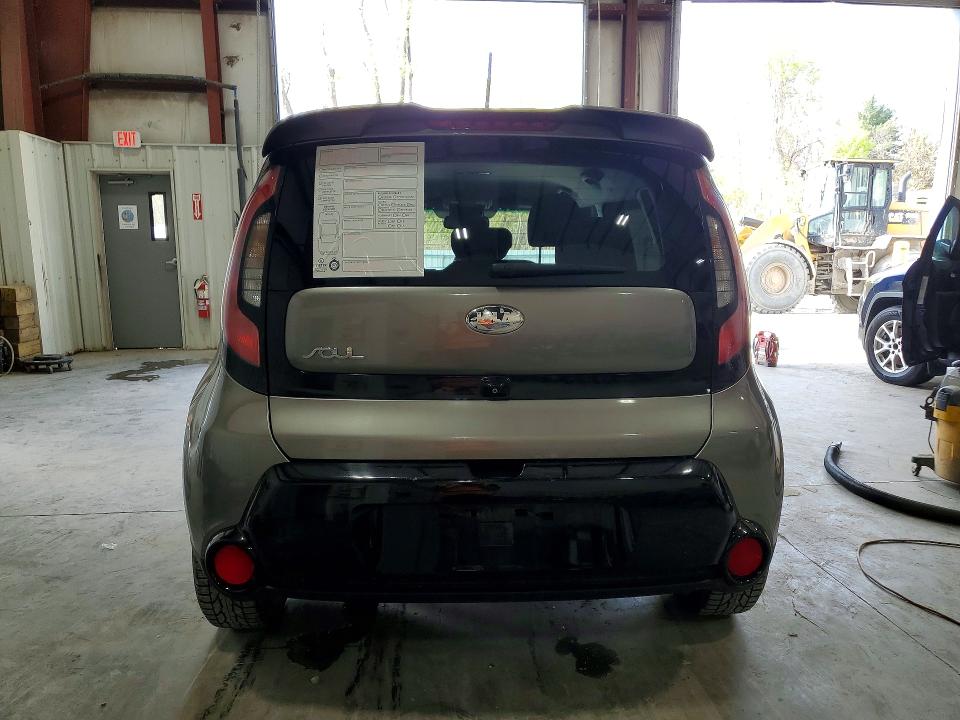 2016 Kia Soul მანქანა იყიდება აუქციონზე, vin: KNDJP3A51G7302166, აუქციონის ნომერი: 51700196