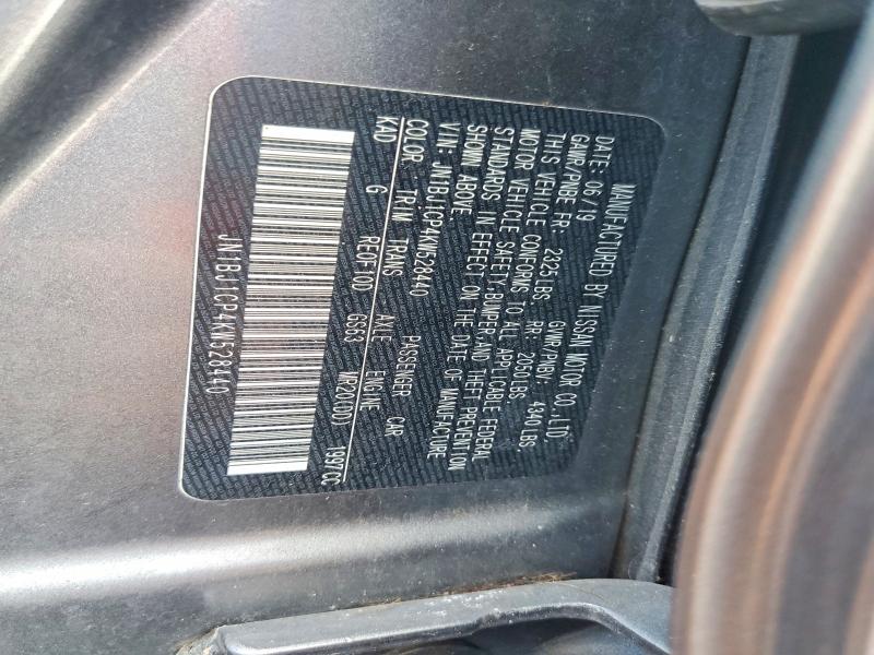 Продаж на аукціоні авто 2019 Nissan Rogue Sport, vin: JN1BJ1CP4KW528440, номер лоту: 55594506