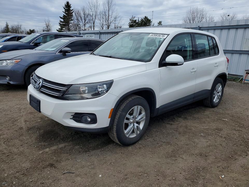 2013 Volkswagen Tiguan მანქანა იყიდება აუქციონზე, vin: WVGJV7AX0DW524466, აუქციონის ნომერი: 52083676