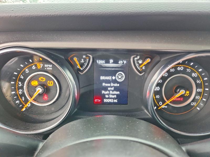 54109516 :رقم المزاد ، 1C6JJTAG6PL542167 vin ، 2023 Jeep Gladiator مزاد بيع