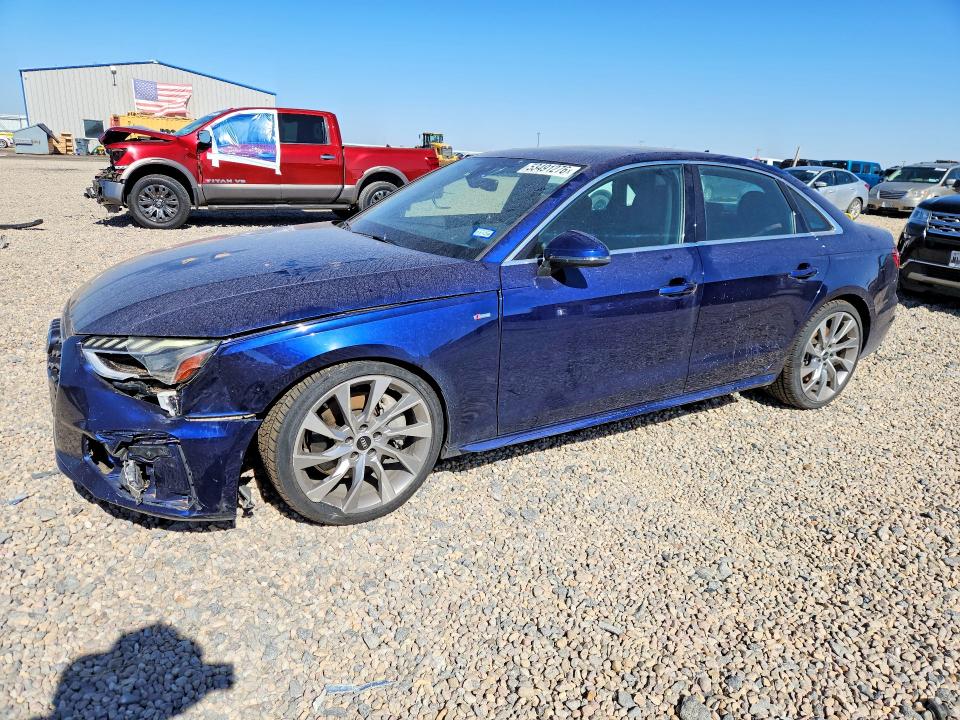 2021 Audi A4 მანქანა იყიდება აუქციონზე, vin: WAUEAAF43MA036443, აუქციონის ნომერი: 53491276