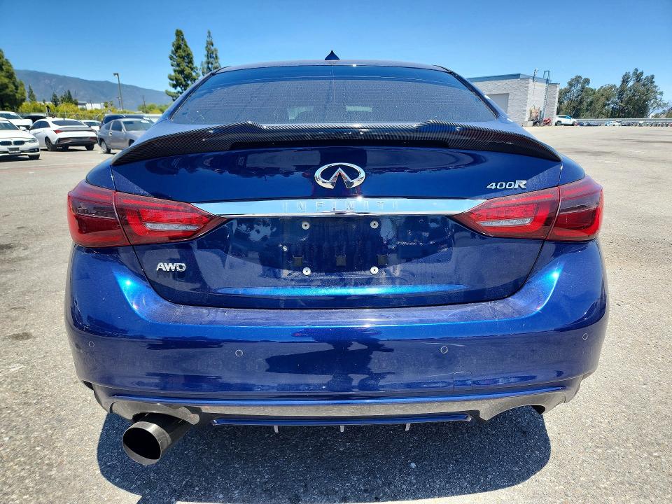 2019 Infiniti Q50 მანქანა იყიდება აუქციონზე, vin: JN1FV7AR1KM830096, აუქციონის ნომერი: 53584566