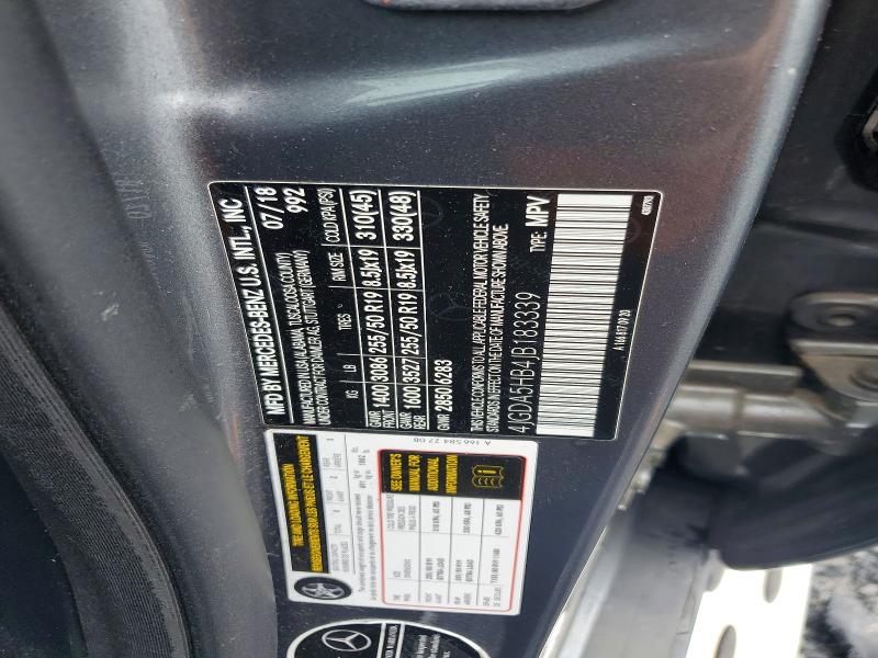 Продажа на аукционе авто 2018 Mercedes-benz Gle, vin: 4JGDA5HB4JB183339, номер лота: 55229486