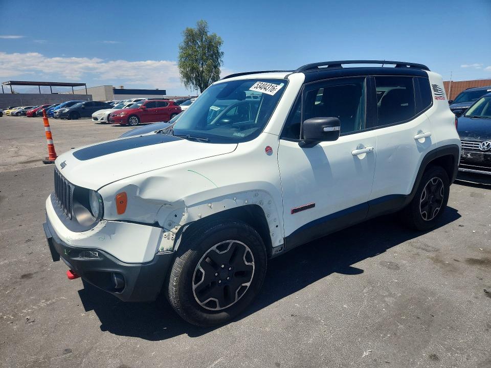 Продажа на аукционе авто 2016 Jeep Renegade, vin: ZACCJBCT2GPD14720, номер лота: 53404316