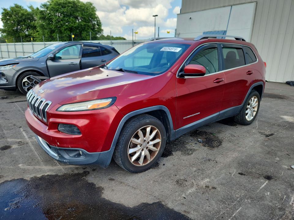 Продаж на аукціоні авто 2017 Jeep Cherokee, vin: 1C4PJLDB4HW526147, номер лоту: 55254916