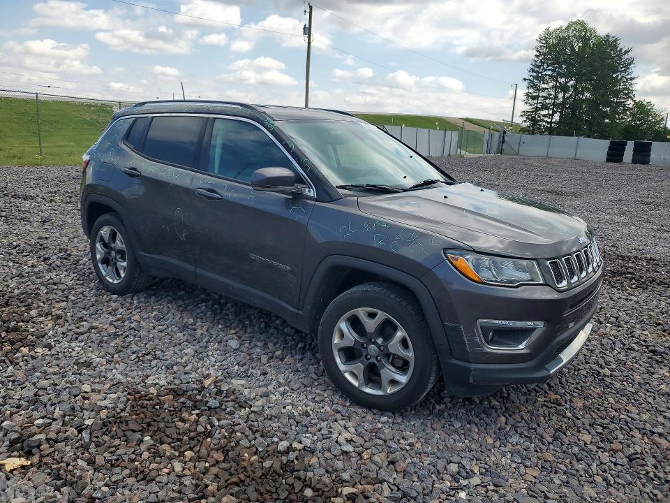 2018 Jeep Compass მანქანა იყიდება აუქციონზე, vin: 3C4NJDCB6JT190480, აუქციონის ნომერი: 53552436