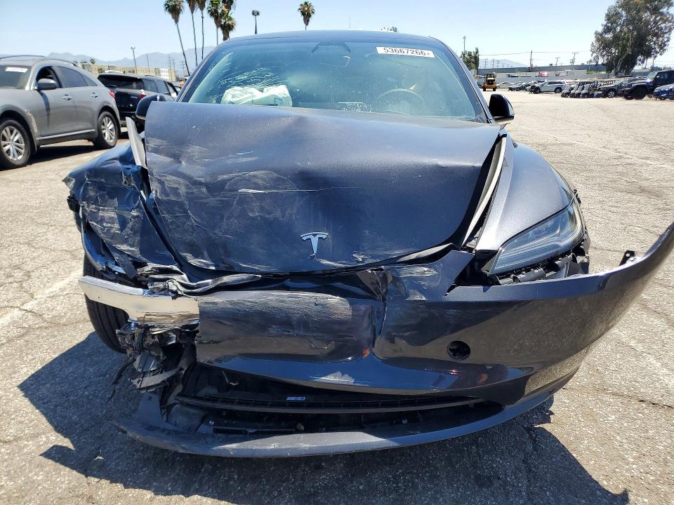 2025 Tesla Model 3 მანქანა იყიდება აუქციონზე, vin: 5YJ3E1EA0SF985376, აუქციონის ნომერი: 53667266