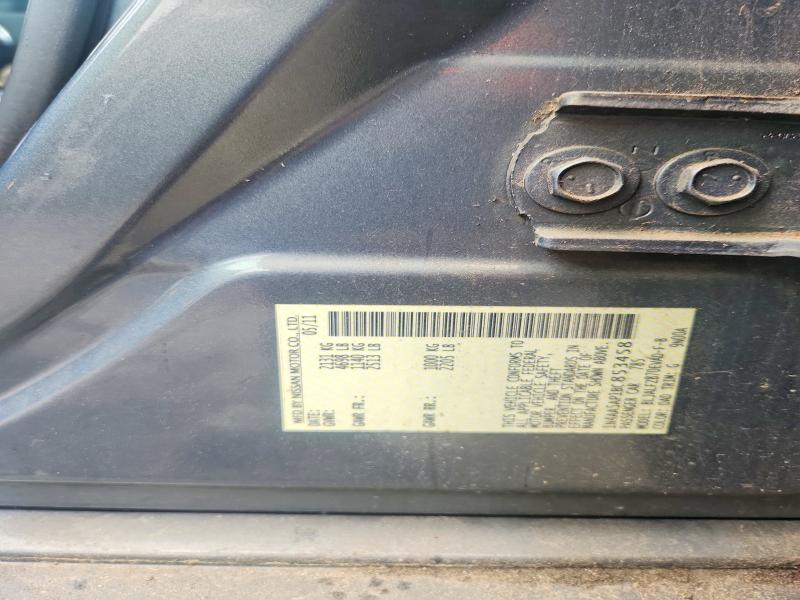 2011 Nissan Maxima მანქანა იყიდება აუქციონზე, vin: 1N4AA5AP1BC853458, აუქციონის ნომერი: 54046956