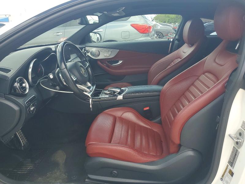 2017 Mercedes-benz C მანქანა იყიდება აუქციონზე, vin: WDDWJ4KB6HF375581, აუქციონის ნომერი: 54602086