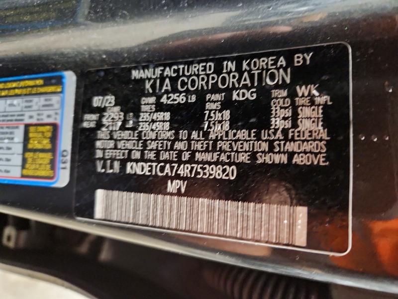 Aukcja sprzedaży 2024 Kia Seltos, vin: KNDETCA74R7539820, numer aukcji: 52565466