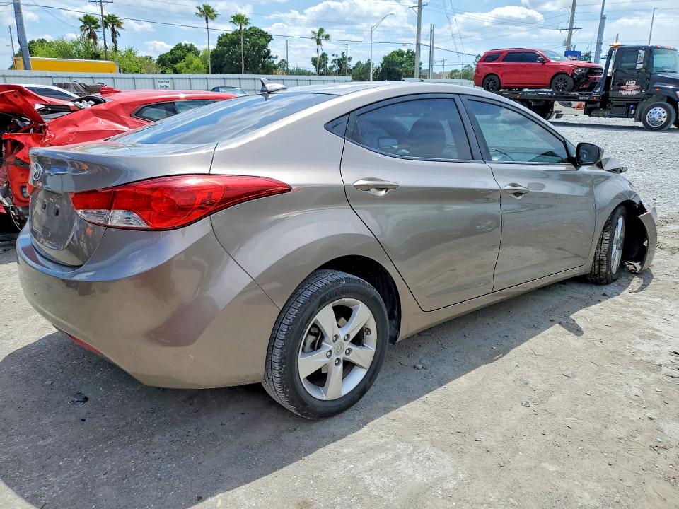 51598566 :رقم المزاد ، 5NPDH4AE7CH125614 vin ، 2012 Hyundai Elantra مزاد بيع