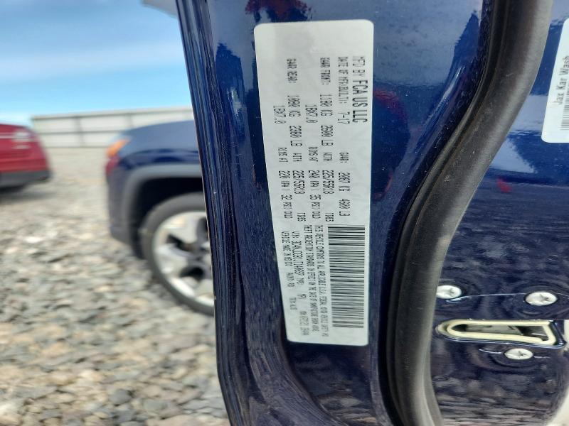 54239316 :رقم المزاد ، 3C4NJDCB1JT140697 vin ، 2018 Jeep Compass مزاد بيع