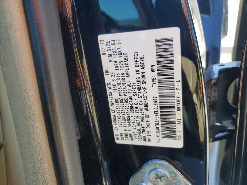 Продажа на аукционе авто 2014 Acura Rdx, vin: 5J8TB3H38EL005882, номер лота: 53601726