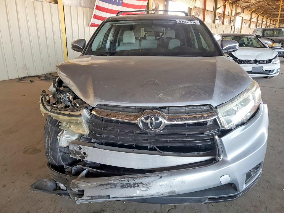 52697316 :رقم المزاد ، 5TDZKRFH0GS175830 vin ، 2016 Toyota Highlander مزاد بيع