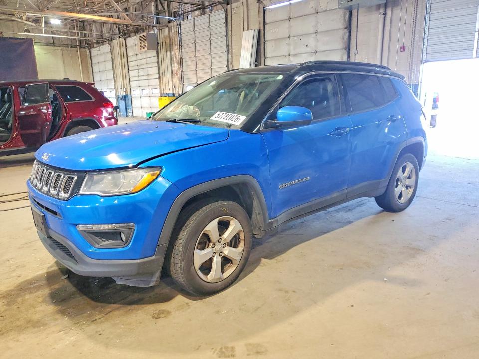 52780006 :رقم المزاد ، 3C4NJDBB0JT202754 vin ، 2018 Jeep Compass مزاد بيع